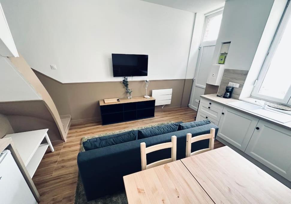 Nouveau! Centre Lille T3 Avec Wifi, Tv, Netflix Luaran gambar