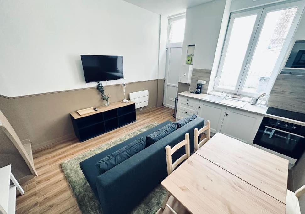 Nouveau! Centre Lille T3 Avec Wifi, Tv, Netflix Luaran gambar