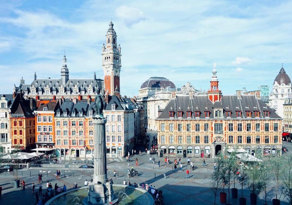 Nouveau! Centre Lille T3 Avec Wifi, Tv, Netflix Luaran gambar